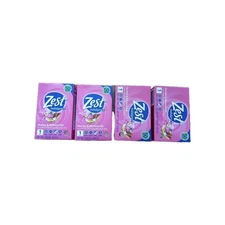 Zest Indulgence Deodorant Bar Soap 3.2 oz 4 Bars Lush Orchid & Almond