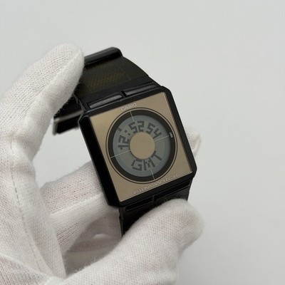 Casio FS-02 Film Watch, ultra thin concept watch, early 90s