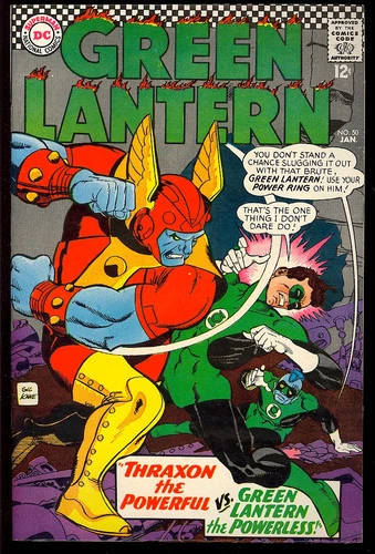 Green Lantern #50 High Grade Silver Age Superhero Vintage DC Comic 1966 VF-