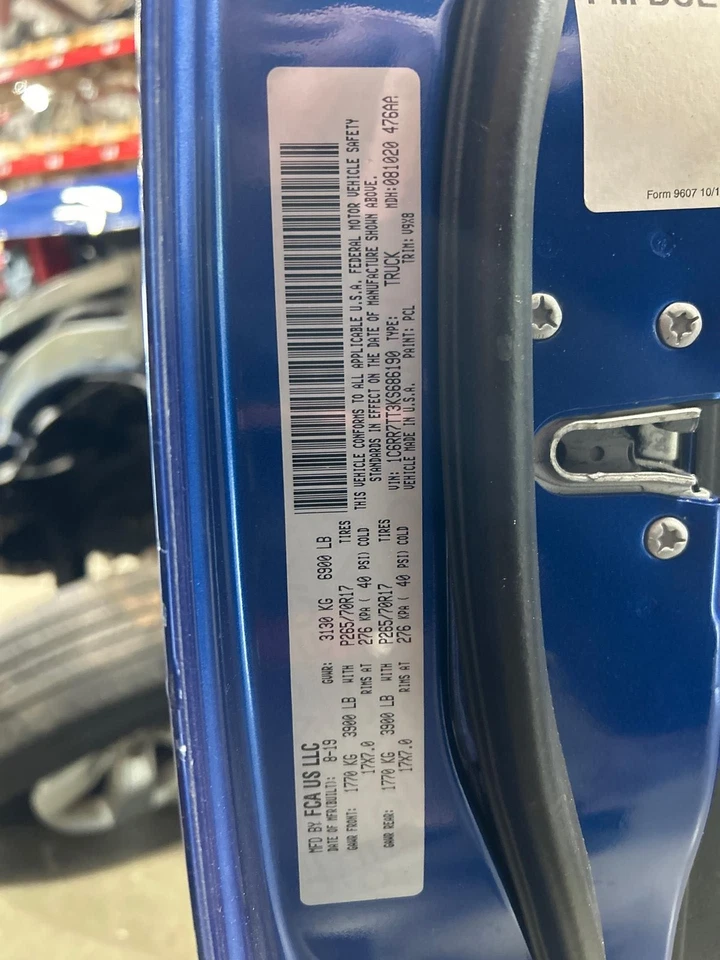 2019 Dodge Ram 1500 Transmission Automatic 8 Speed 4x4 5.7L 75k OEM 68367521AA Foto 2 de 4