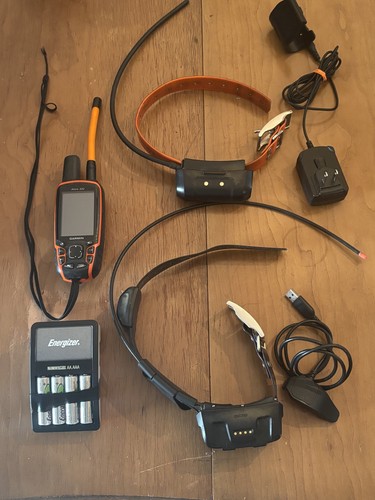 Garmin Astro 320 with Mini DC50 and Mini DC40 Collars with chargers