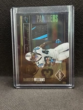 DeAngelo Williams 2010 Panini Limited #11 Team Trademarks Jersey /10 Panthers