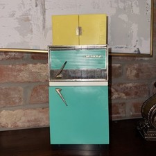 VINTAGE 1960's BARBIE DOLL DREAM HOUSE REFRIGERATOR & CABINET-DELUXE READING CO.