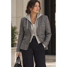 VERONICA BEARD Paloma Dickey Blazer Size 4 Gr...