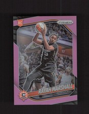 2025 Panini Prizm WNBA #47 Rayah Marshall Pink Prizms #/175