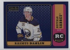 2018 O-Pee-Chee Platinum Retro Blue Rainbow 67/149 Rasmus Dahlin #R-66 Rookie RC