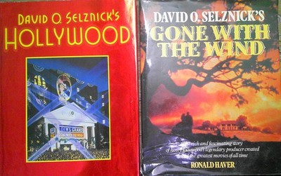 David O Selznick's Hollywood & Gone With the Wind Hardcovers 1st by Ronald Haver