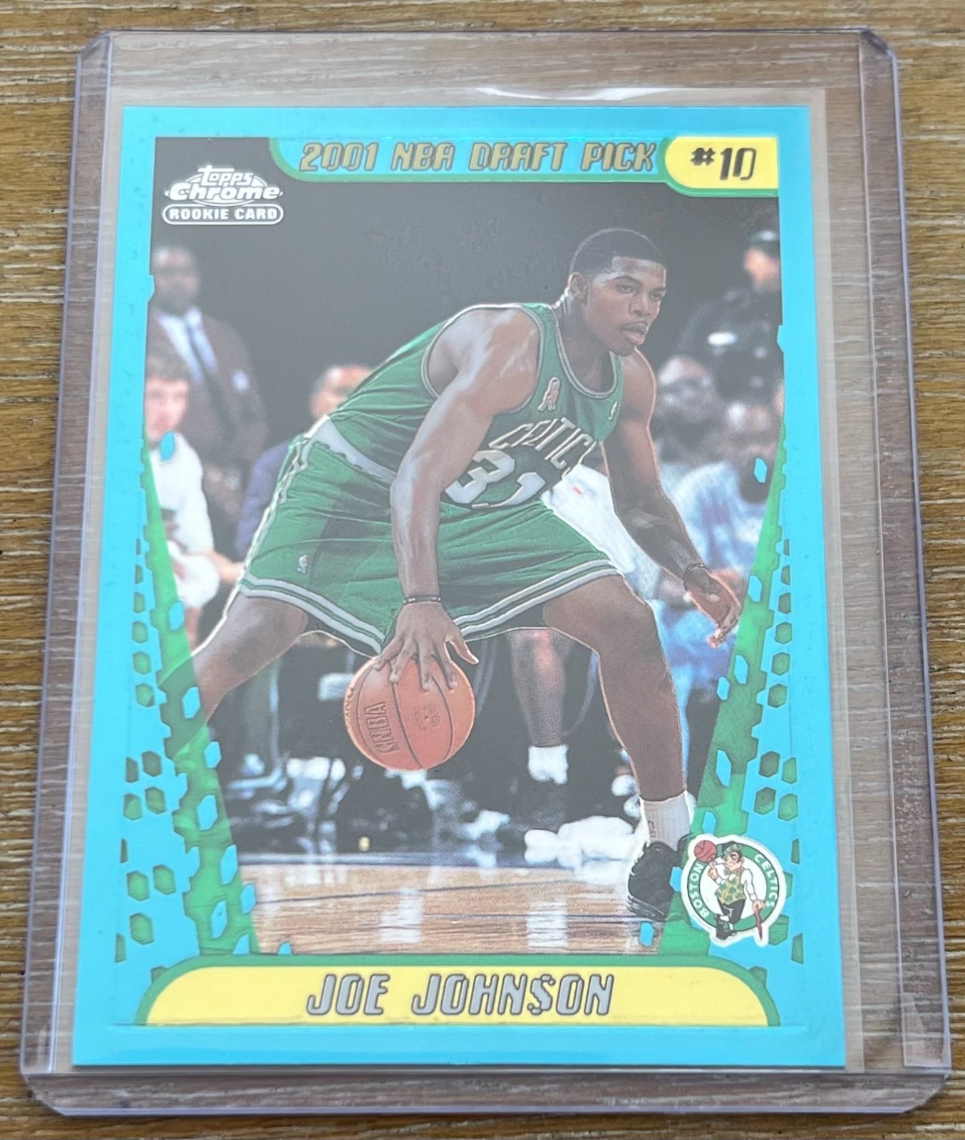 JOE JOHNSON 01-02 Topps Chrome #130 RC ROOKIE ! BOSTON CELTICS !
