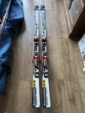 Open to offers! Salomon & Fischer Skis - 2 pairs with poles and carry bag