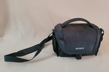 Sony Camera Bag Black Soft Carrying Case Camcorder LCS-U21