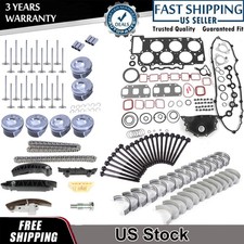 Engine Rebuilding Overhaul Gasket Piston Timing Kit For Porsche Vw Audi 3.6l Vr6