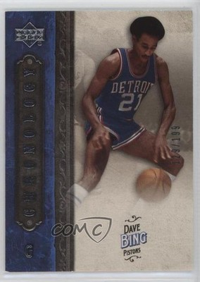 2006-07 Upper Deck Chronology 129/199 Dave Bing #10 HOF 0nr3