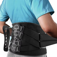 Copper Fit X-Back Brace for Lower Back Pain, Lumbar Support,
