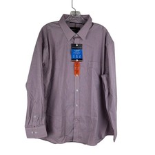 Tommy Hilfiger Mens Button Front Shirt Size 2XL Red Check Wrinkle Resistant NWT