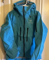 Arc’teryx Alpha SV Blue Tetra Rain Ski Waterproof Goretex Jacket Mens Medium