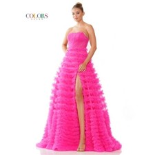NEW Hot Pink Prom Dress Size 2