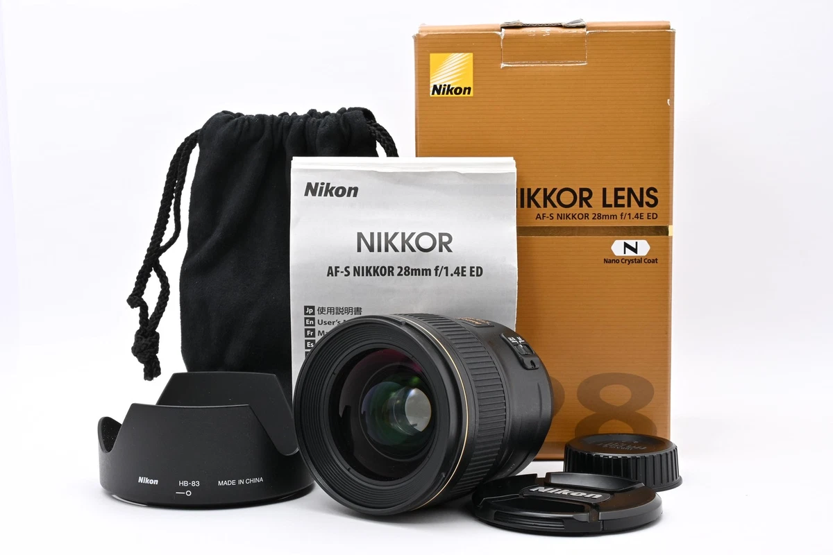 28mm Focal f/1.4 Camera Lenses for Nikon for sale | eBay