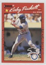 1990 Donruss Kirby Puckett (All-Star Game Performance on Back) #683 HOF 1ny4