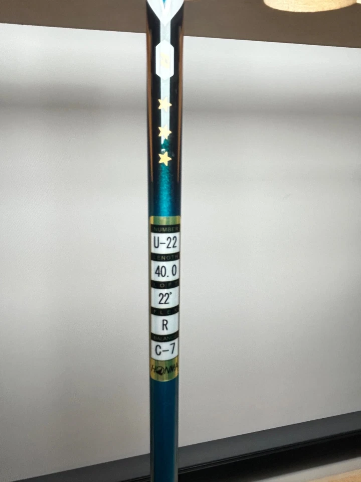 Left-handed HONMA BERES U-06 3-Star U22 22° Hybrid R-Flex ARMRQ X 43 3S Graphite - Image 4 of 4