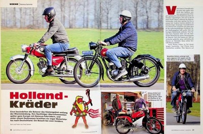 Motorrad Classic 07/2015 Modellreport Batavus - ein interessanter Bericht auf 8