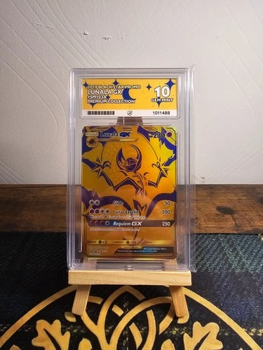 Lunala GX - SM103a - Gold Promo - ACE 10 - POP 27 - Pokemon TCG