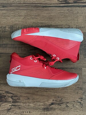 Under Armour Steph Curry 3Zero 4  Red  (size us mens 9.5/wmns 11)