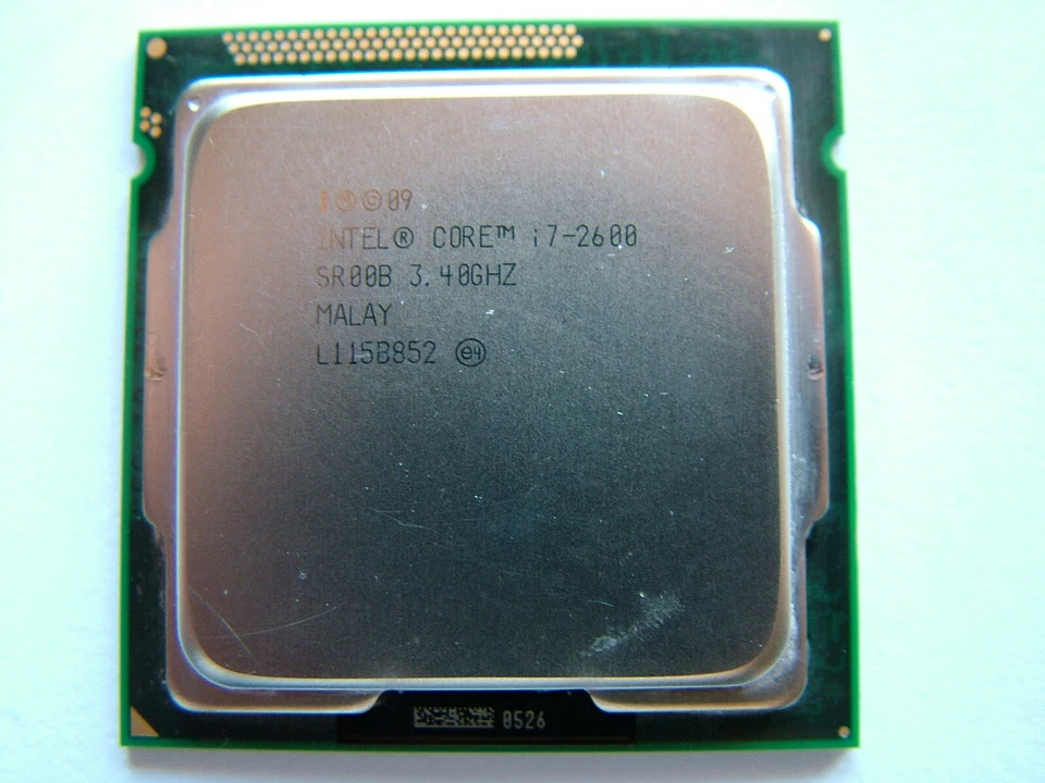 	Intel Quad Core i7-2600 / 4 x 3.40GHz / 8MB / 5 GT/s / LGA 1155 Prozessor - Bild 2 von 2