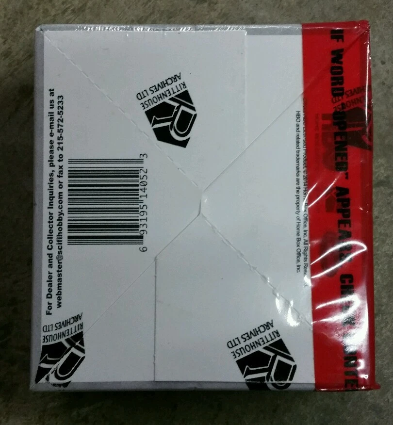 2014 Rittenhouse Spiel Of Thrones Staffel 3 Sammelkarten Hobby Box Versiegelt 2 - Bild 2 von 2