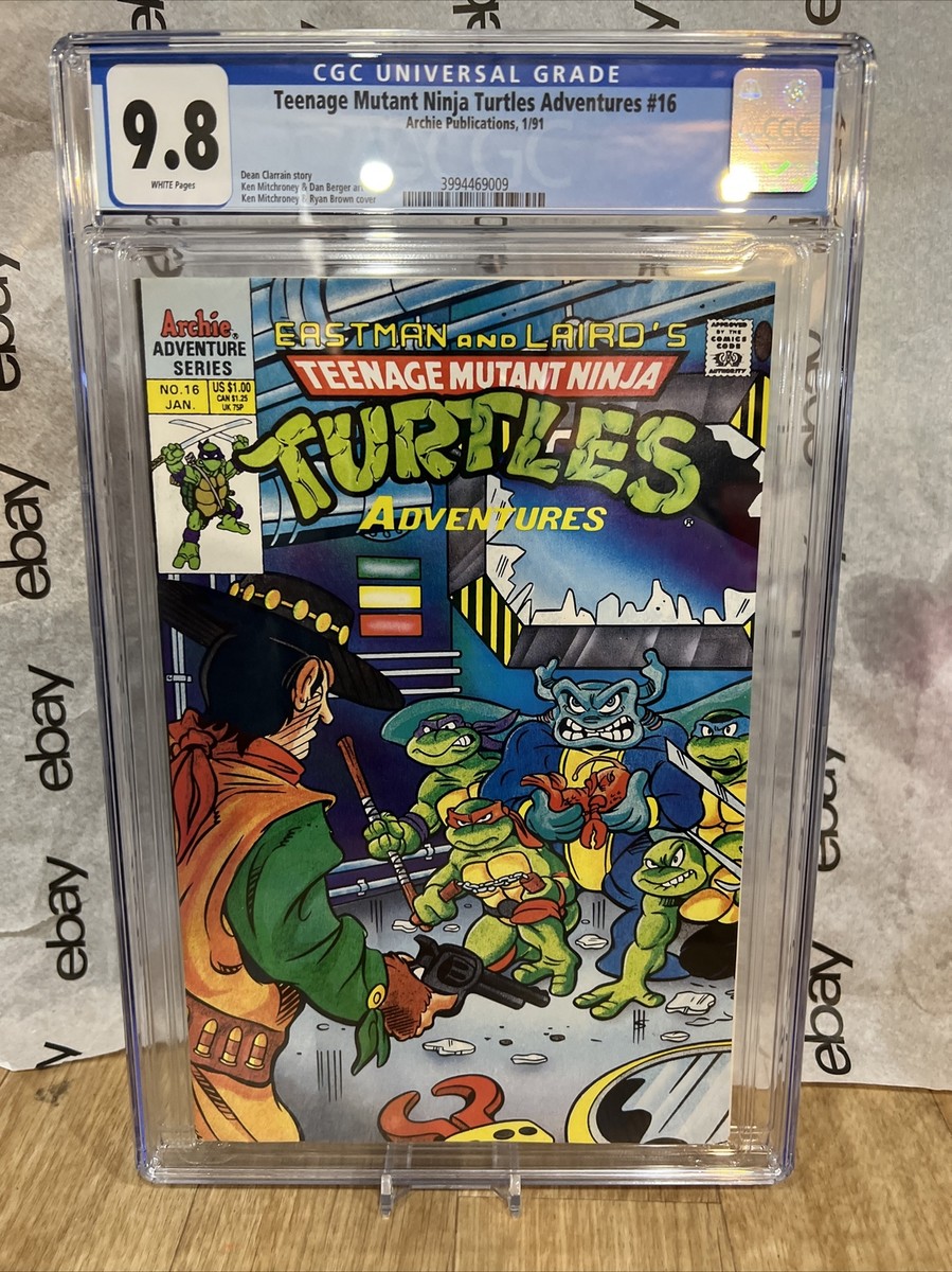 Teenage Mutant Ninja Turtles Adventures #16 CGC 9.8 from 1991