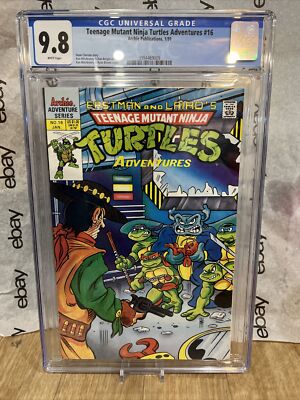 Teenage Mutant Ninja Turtles Adventures #16 CGC 9.8 from 1991