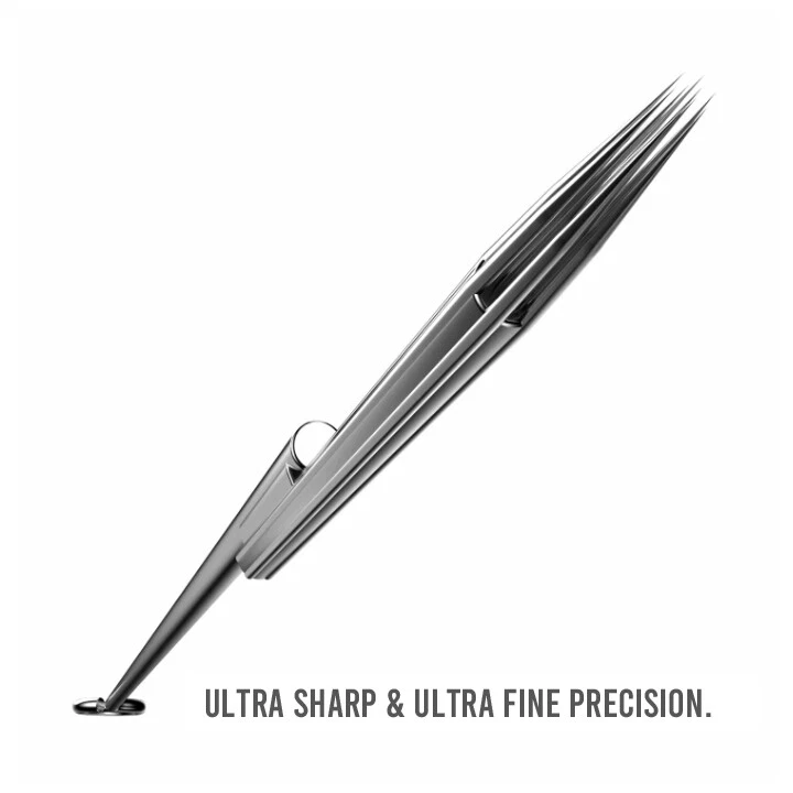 50 PROFESSIONAL Disposable Tattoo Needles On Bar Round Liner Shader Magnum Flat - product detail image 2