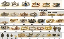 Dollhouse Miniature Crowns - Very Well Made - Choice of 1