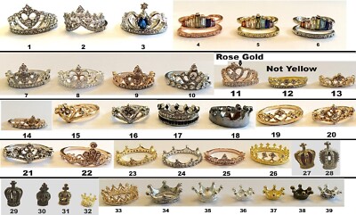 Dollhouse Miniature Crowns - Very Well Made - Choice of 1