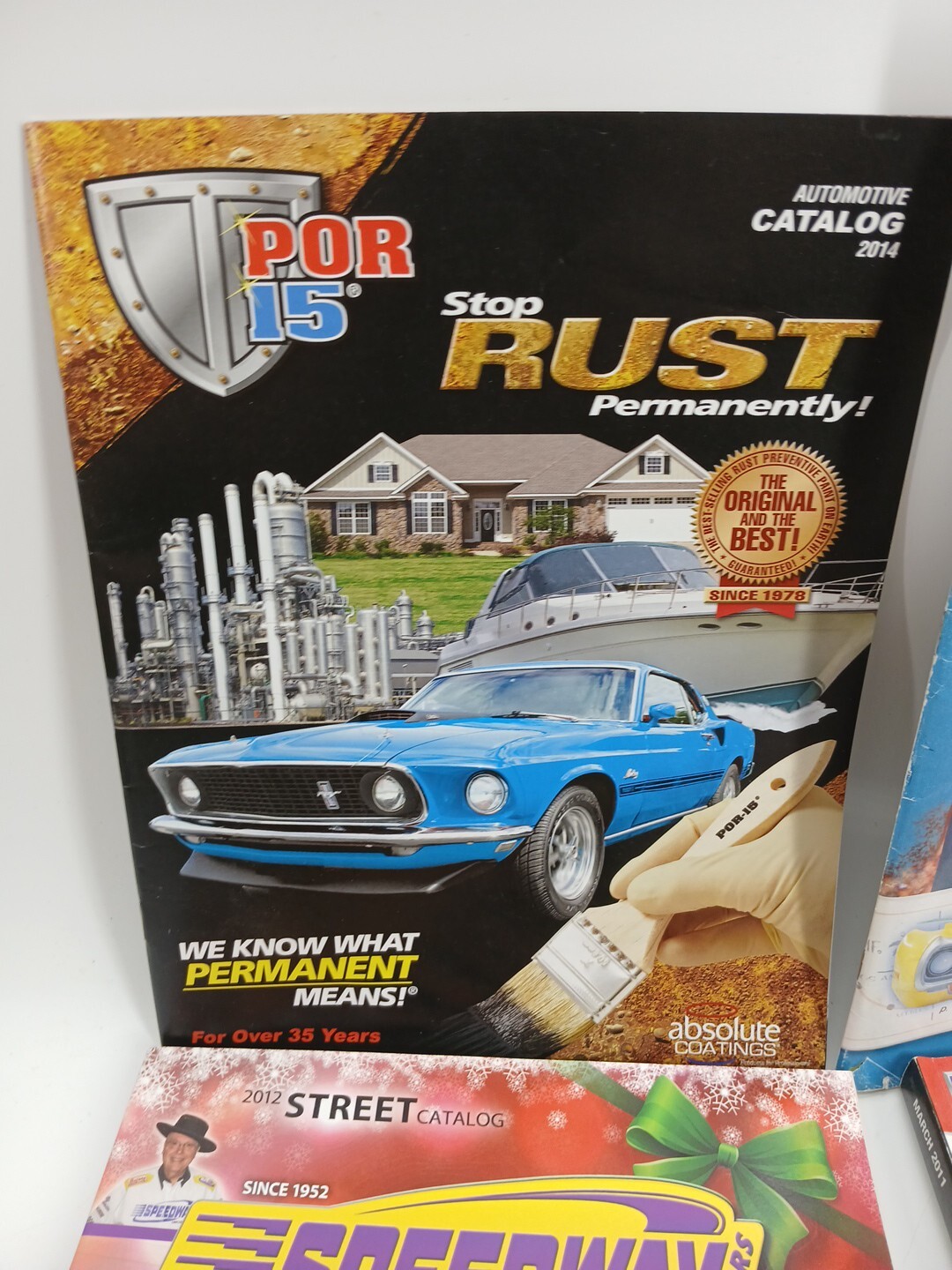 (Lot Of 6) Vintage Books Car Parts Props JEGS.com Classic Cars Hot Rod Magazine 