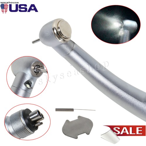 E-generator Dental LED Fiber Optic High Speed Handpiece 4Hole M4 hand piece UDM - Picture 14 of 14