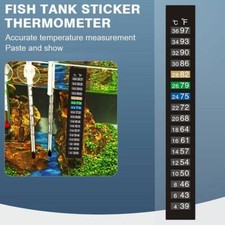 Aquarium Fish Tank Thermometer Temperature Sticker Accessories✨ Aquarium F8 J3L8