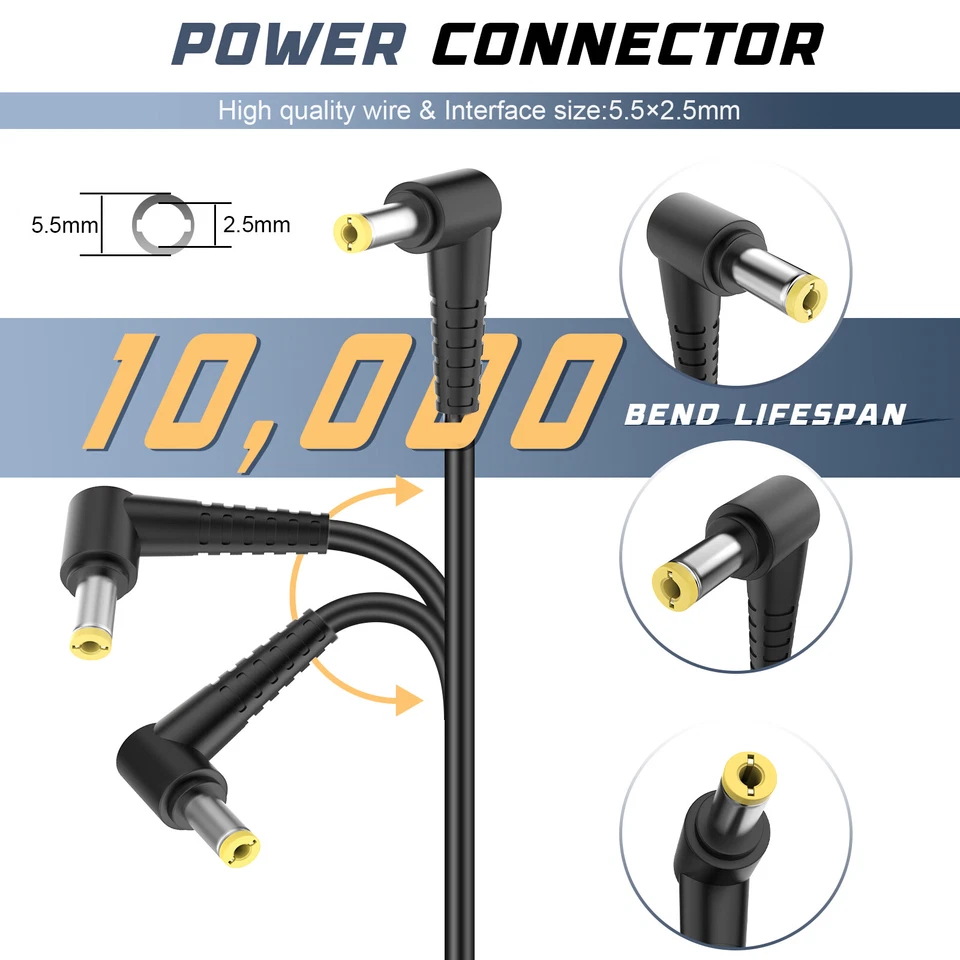 72W 16V 4.5A AC Adapter Charger Cord Power Supply For IBM Lenovo Acer 5.5*2.5mm - Image 4 of 4