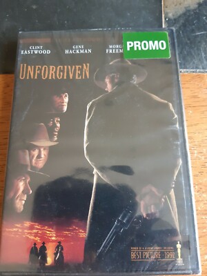 UNFORGIVEN/CLINT EASTWOOD -DVD WIDESCREEN / OSCAR BEST PICTURE 1992 SEALED NEW !