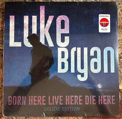 LUKE BRYAN~BORN HERE LIVE HERE OR DIE HERE~FACTORY SEALED~'20 CAPITOL~BLUE VINYL