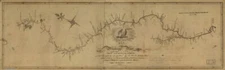 10" x 24" Panorama Map of The Mississippi River from its Source