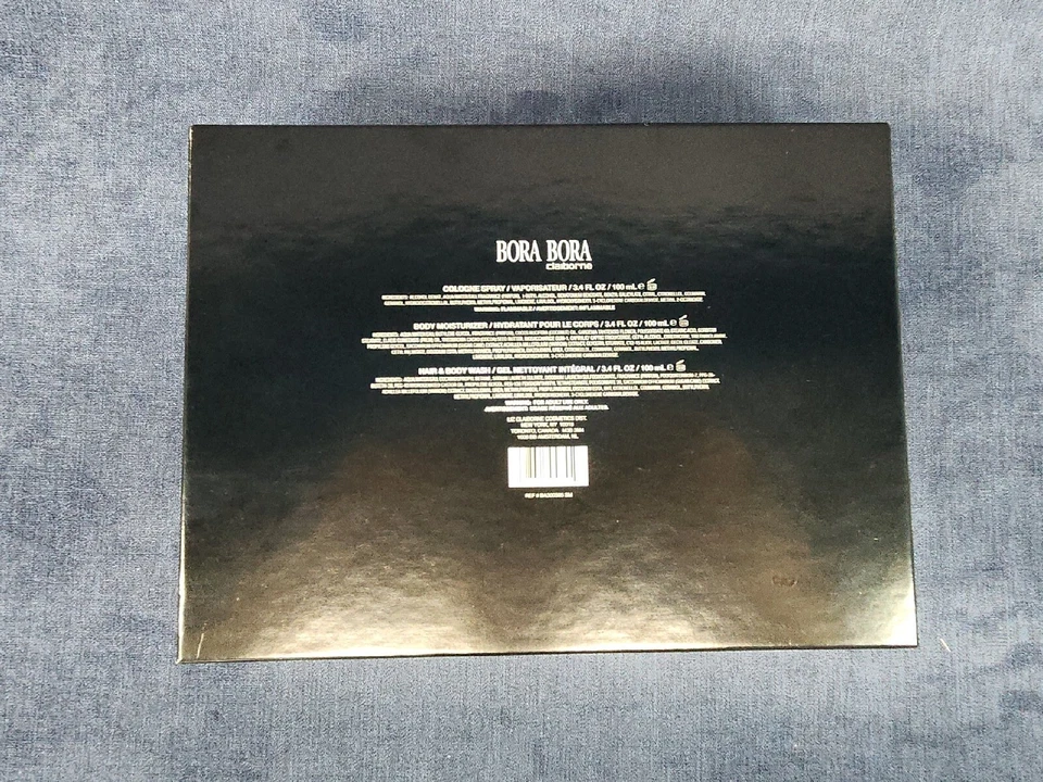 Bora Bora Liz Claiborne Set 3.4oz Colonia Spray, Hidratante y Lavado Corporal NUEVO u-3C Foto 3 de 3