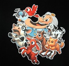 There Was an Old Lady Who Swallowed a Fly 9-pc flannel felt story