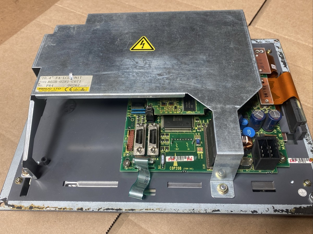 FANUC 10.4” FA-LCD Unit Operator Interface Screen A02B-0281 FANUC 10.4” FA-LCD Unit Operator Interface Screen A02B-0281