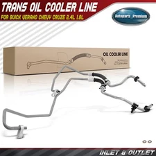 Transmission Oil Cooler Line Assembly for Buick Verano Chevrolet Cruze 2.4L 1.8L