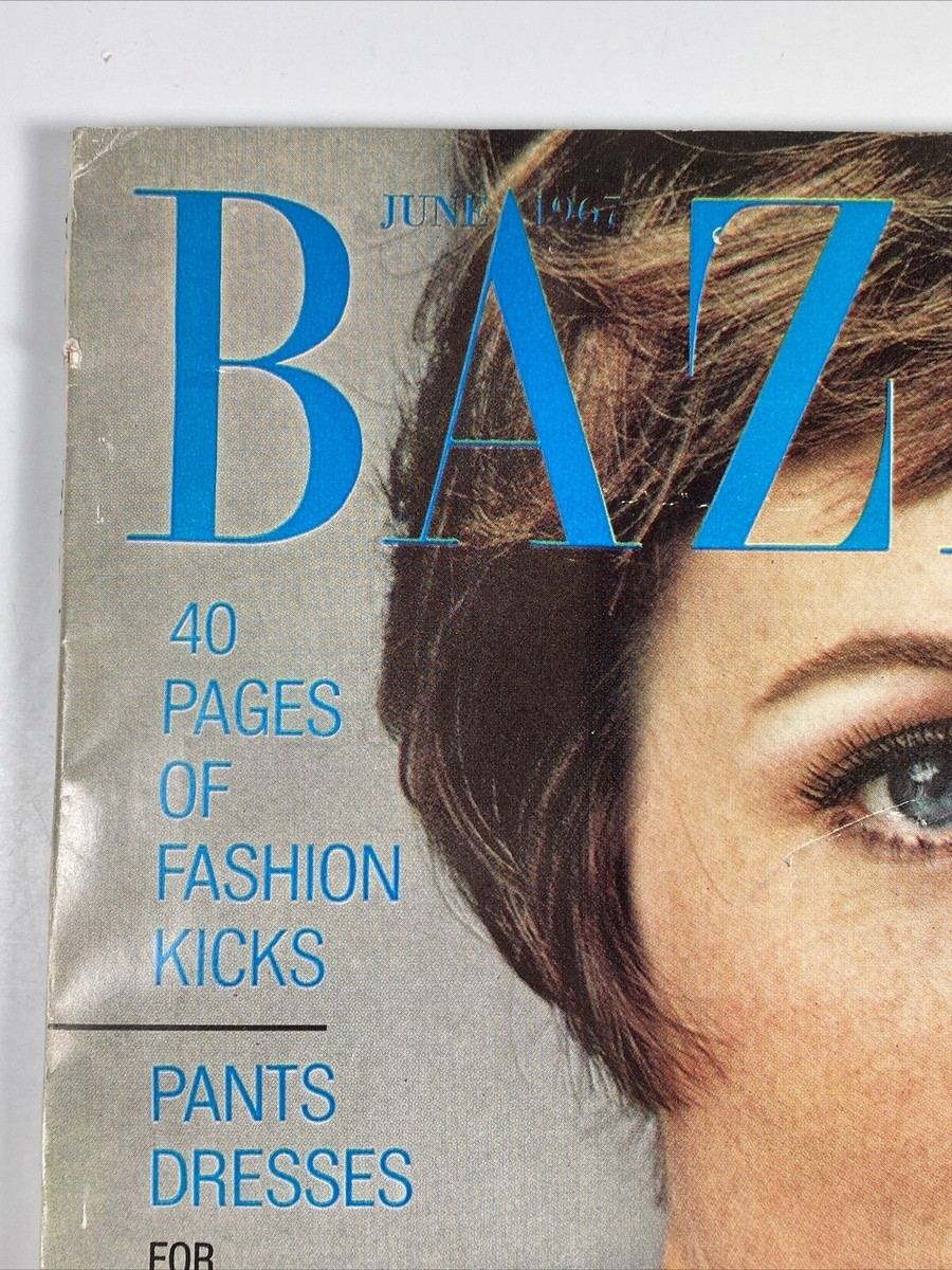 Harper's Bazaar Magazine June 1967 Fashion Julie Andrews VG