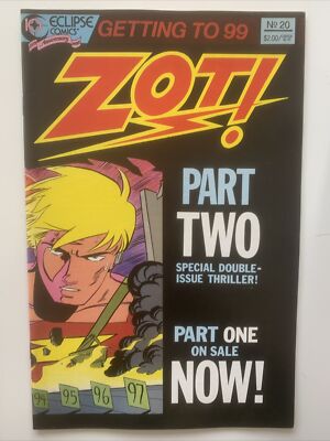 Zot! #20, Eclipse Comics, June 1988, NM