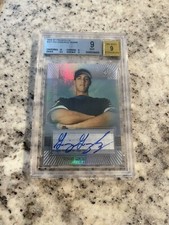 BGS 9 2004 SP PROSPECTS GIO GONZALEZ #317 AUTO RC /400 ROOKIE