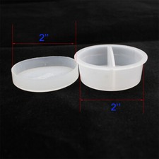 2pcs Dust Caps/Plugs For 2'' Eyepieces Barlow Lens  Telescope Accessories