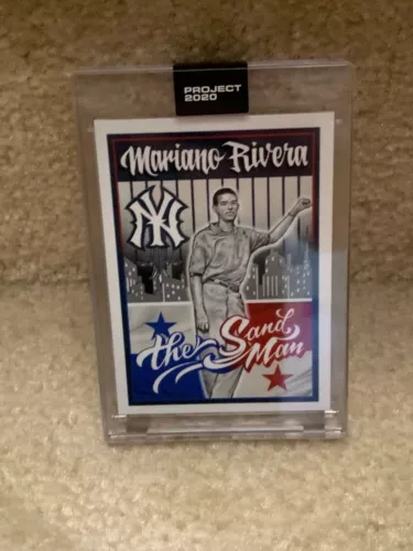 MARIANO RIVERA 2020 TOPPS PROJECT 2020 #131 BY MISTER CARTOON NEW YORK YANKEES