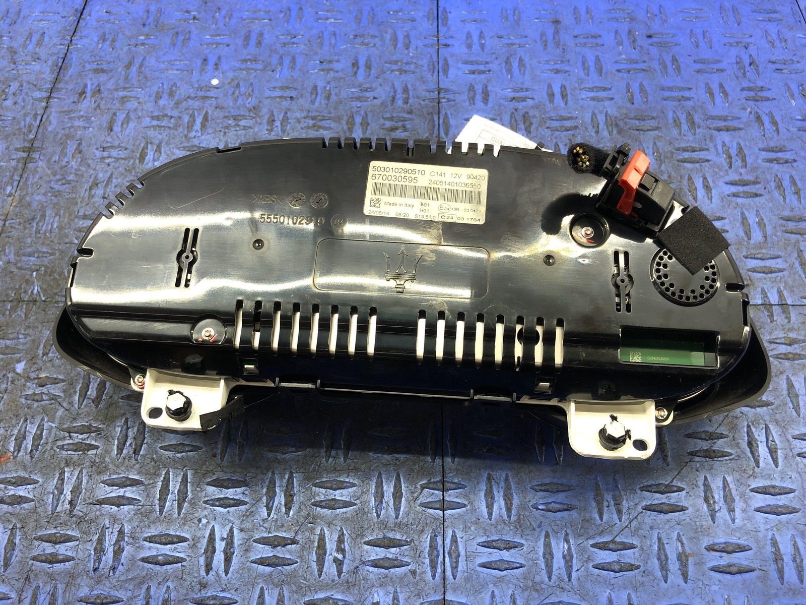 2014-2017 MASERATI QUATTROPORTE SPEEDOMETER INSTRUMENT CLUSTER 670030595 OEM